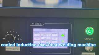 دستگاه بخاری القایی هوا خنک برای دستگاه جوش قبل / پس از جوش