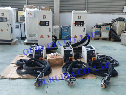 قیمت خوب دستگاه گرمایش القایی قابل حمل IGBT مجهز به چیلر صنعتی برای توربین ها، هیدرولیک، بخار، گاز آنلاین