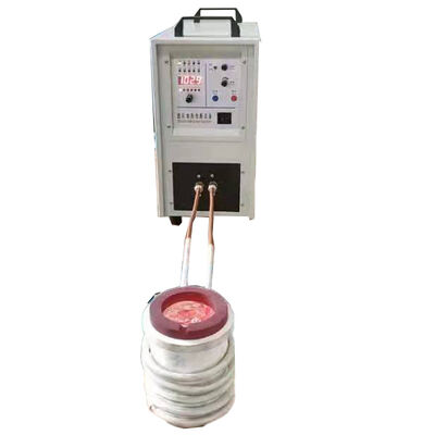 IGBT فرکانس بالا تجهیزات فواره ذوب کننده برای ذوب طلا، نقره، مس و غیره با گرافیت و کوارتز (HF-25KW)