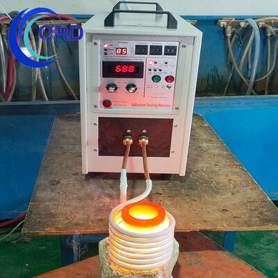 قیمت خوب فروش مستقیم کارخانه دستگاه گرمایش القایی فرکانس بالا IGBT برای ذوب فلزات غیرآهنی: طلا، نقره، مس، آهن. آنلاین