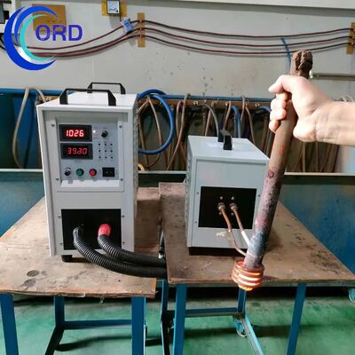 قیمت خوب دستگاه گرمایش القایی با فرکانس بالا ساخت چین برای گرم کردن رول آهنی (HF-25KW) آنلاین
