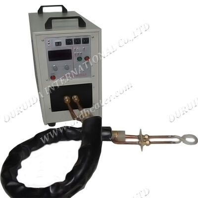 قیمت خوب کار آسان ماشین گرمایش اندوکسی نوع دستی برای 25kw جوش، آنالیز، ذوب، خاموش کردن فلزات آنلاین