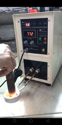 قیمت خوب دستگاه گرمایش القایی فرکانس بالا Hf-15kw برای تمام فلزات آنلاین