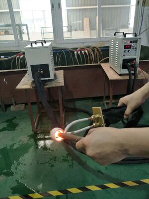 قیمت خوب دستگاه گرمایش القایی فرکانس بالا قابل حمل IGBT با فرکانس بالا 2 متری - 40 کیلووات آنلاین