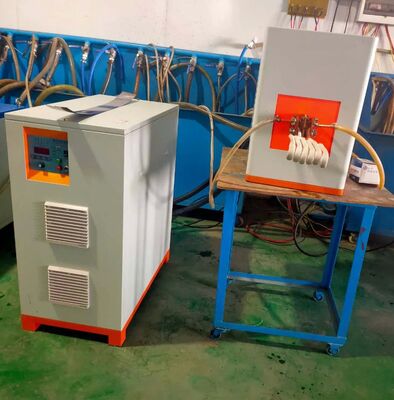 قیمت خوب دستگاه گرمایش القایی IGBT فرکانس فوق العاده بالا فروش مستقیم تولید کننده چینی برای آهنگری دیاترمی پیچ و مهره های با استحکام بالا آنلاین